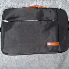 Lacdo Black Laptop Bag Briefcase Messenger Bag Business Travel Work