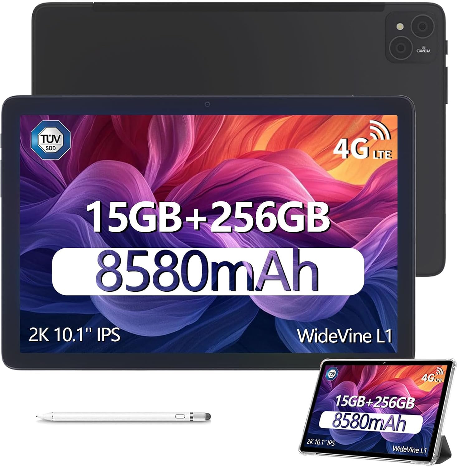 T10 Pro Tablet 10 Pollici 15GB RAM 256GB ROM | Visione FHD+ 2K
