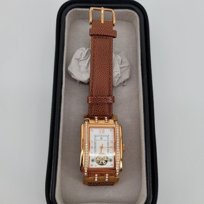 Constantin Weisz Watch Germany Automatic Skeleton Case 06B062CW Rose Tone Men's