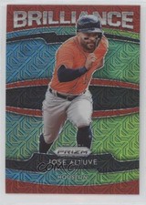 2020 Panini Prizm Brilliance Red Mojo Prizm 69/149 Jose Altuve #B-7 04br