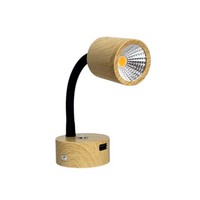 12V Led-Leselampe Touch-Dimmbar Flexible Schwanenhals-Strahler USB Wohnmobil