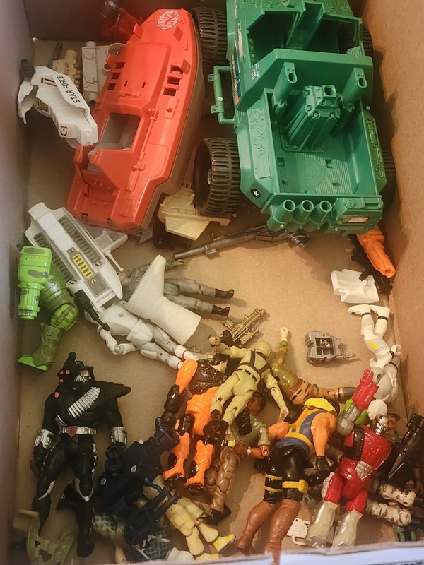 Hasbro G.I. Joe Cobra Commander Mixed Lot 10+ Loose Action Figures Vehicles