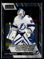 2023-24 O-Pee-Chee Platinum Marquee Rookies 5453 Matt Tomkins Rookie Tampa Bay