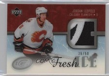 2005-06 Upper Deck Ice Fresh Ice Patch 36/50 Jordan Leopold #FIP-JL Patch 0a1