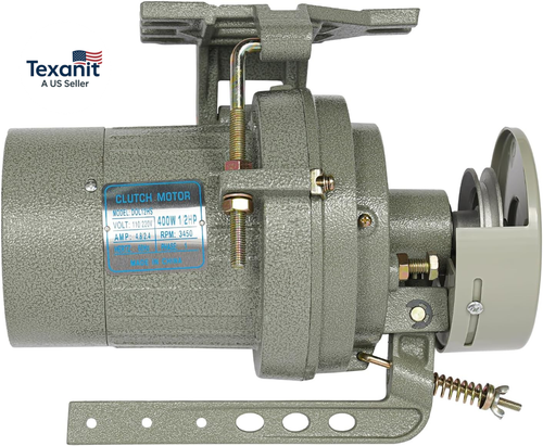 Electric Industrial Sewing Machine Motor, 400W 1/2HP Brushless Motor Clutch Spee - 第 6/12 張圖片
