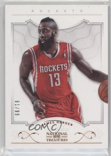 2012-13 Panini National Treasures /99 James Harden #82