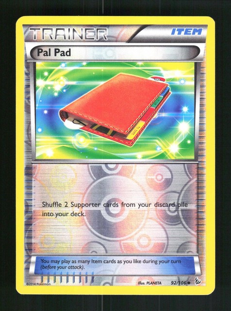 Pal Pad [Reverse Holo] #92 (Flashfire (2014))
