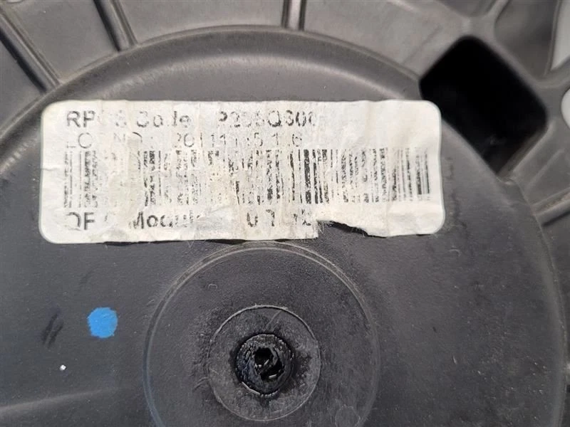 11-13 HYUNDAI SONATA Ventilador Radiador Motor Ventilador Conjunto VIN B 8º Dígito Turbo Foto 3 de 4