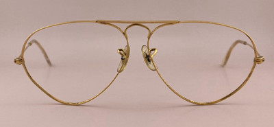 Vintage B&L Ray Ban L0211 ORAS Teardrop Sunglasses Frame As is Repair 61-12-135*