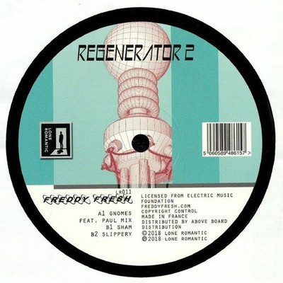 Freddy Fresh Vinyl 12'' Regenerator 2 Lone Romantic 2019 LR011 New Electro