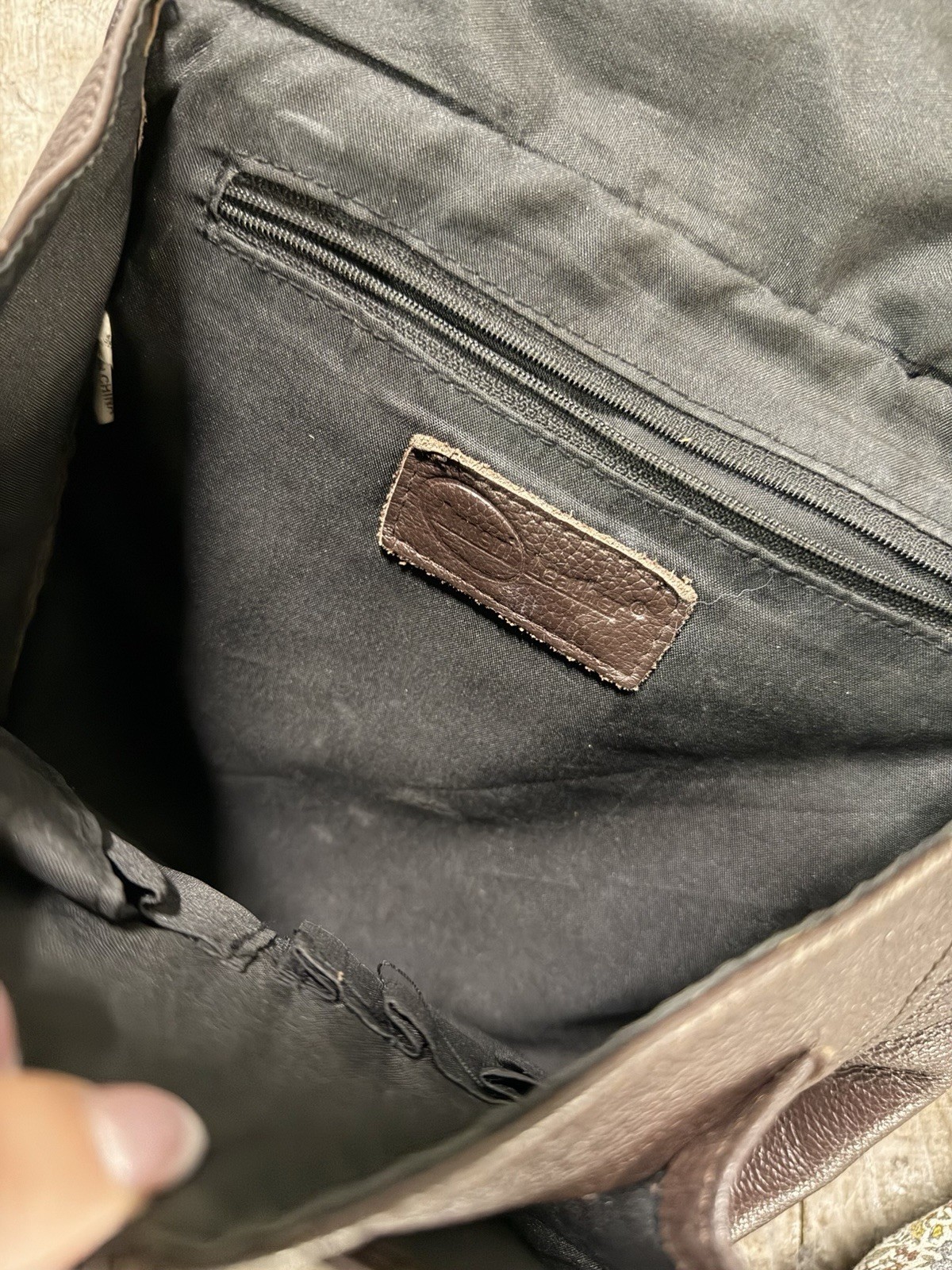 Ameri Leather Boho CrossBody Shoulder Bag Brown B… - image 5