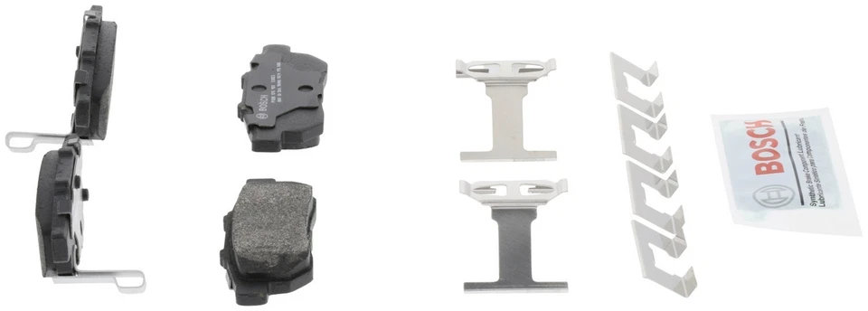 Juego de pastillas de freno de disco traseras Bosch BP564 para Honda Civic Acura Integra 1992-2001 Foto 4 de 4