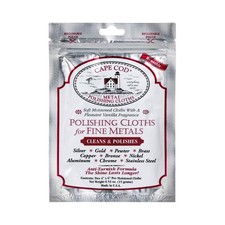 CAPE COD Polishing Cloths for Fine Metals Watch Jewelry Care 2 pcs