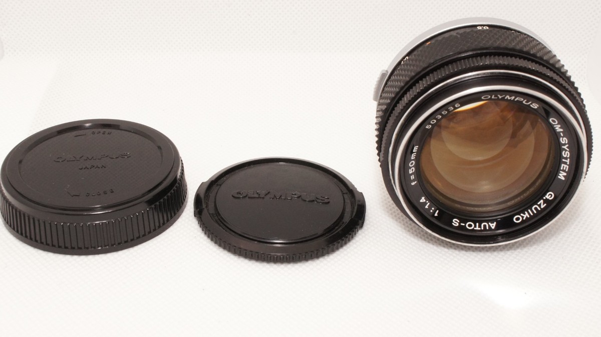 Near Mint] Olympus G.ZUIKO Auto S 50mm F/1. 4 F1.4 MF Lens Japan