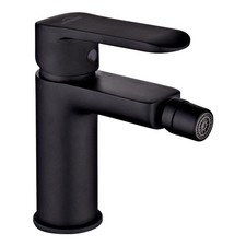 Bathroom Bidet Mixer Tap Black Single Lever Monobloc
