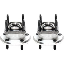 2pcs Wheel Hub and Bearing Assembly Right Passenger Left Driver Rear Side 5 Lugs