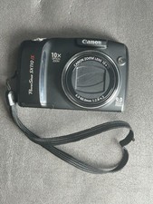 CANON POWERSHOT SX110 IS 9.0MP 10X ZOOM DIGITAL CAMERA BUILT-IN FLASH CASE I1