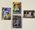 Paul Skenes Oneil Curz Topps Bowman Inserts 2024 Pittsburgh Pirates 4-Card Lot