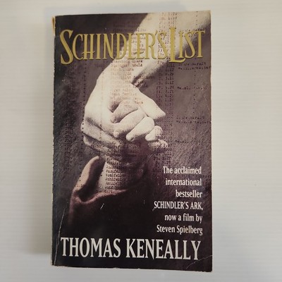 Schindler's List by Thomas Keneally Hardcover Book