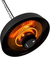 Riscaldatore Da Esterno a Soffitto 2000W – Infrarossi a 360° Con Telecomando, Ti