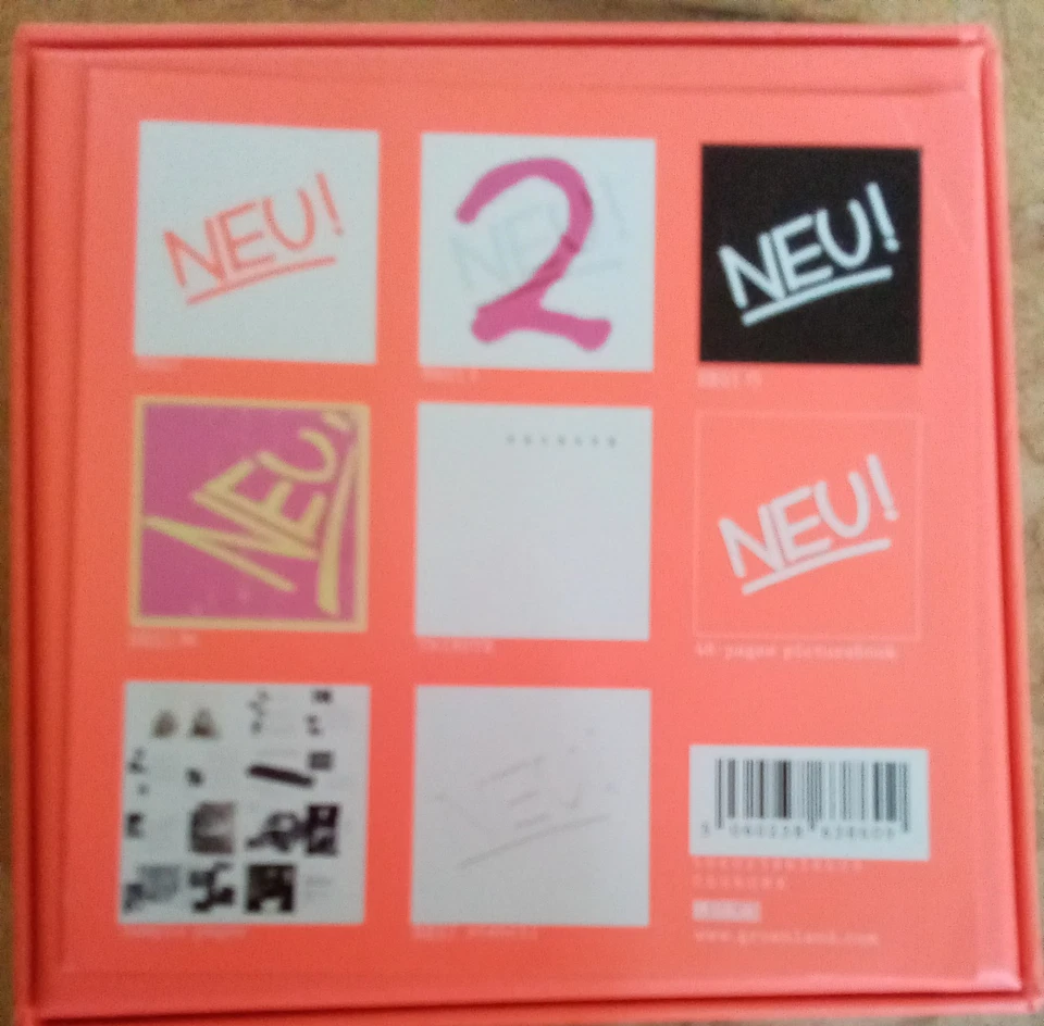 5CD Set Box   Neu! – 50!  Grönland Records 2022 Krautrock Michael Rother Dinger - Bild 2 von 2