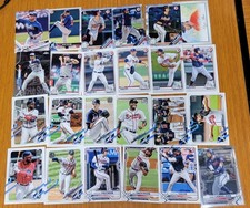 Atlanta Braves Topps/Bowman team lot - 90+ cards,  no duplicates