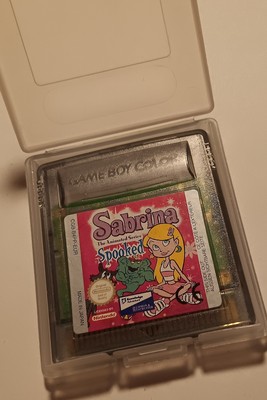 Sabrina The Animated Series Spooked Nintendo Gameboy Color Original Modul PAL