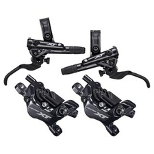 Image of Shimano Deore XT BR-M8120 4 Pot Brake Kit Front &Rear Set Brand New Retail Boxed