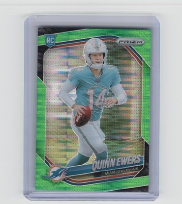 Quinn Ewers 2025 Panini Prizm #307 Neon Green Pulsar RC