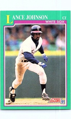 Lance Johnson 1991 Score #157 Chicago White Sox