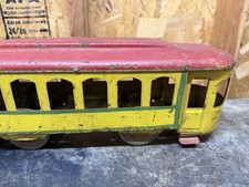 Vintage Republic Dayton Schieble Pressed Steel Friction Drive Trolley Toy Z-78
