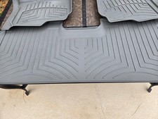 Weather Tech Floor Mats Ford F150 First Second Row Gray