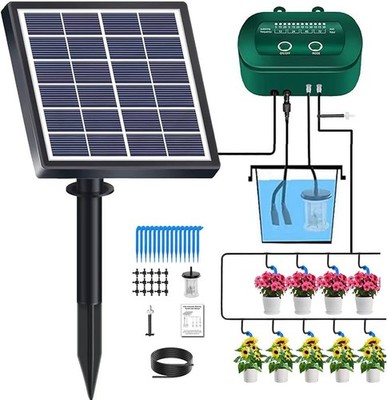 Solar Bewässerungssystem Kit Pflanzenbewässerung Automatisch automatische System