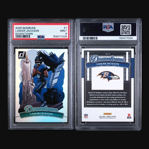 Lamar Jackson #1 card