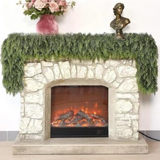 6 Ft Real Touch Cedar Garland Artificial Realistic Christmas Greenery Decor