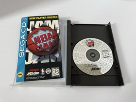 Sega CD Game Lot w/ Mortal Kombat, NBA Jam, Pitfall, Midnight Raiders NHL Hockey