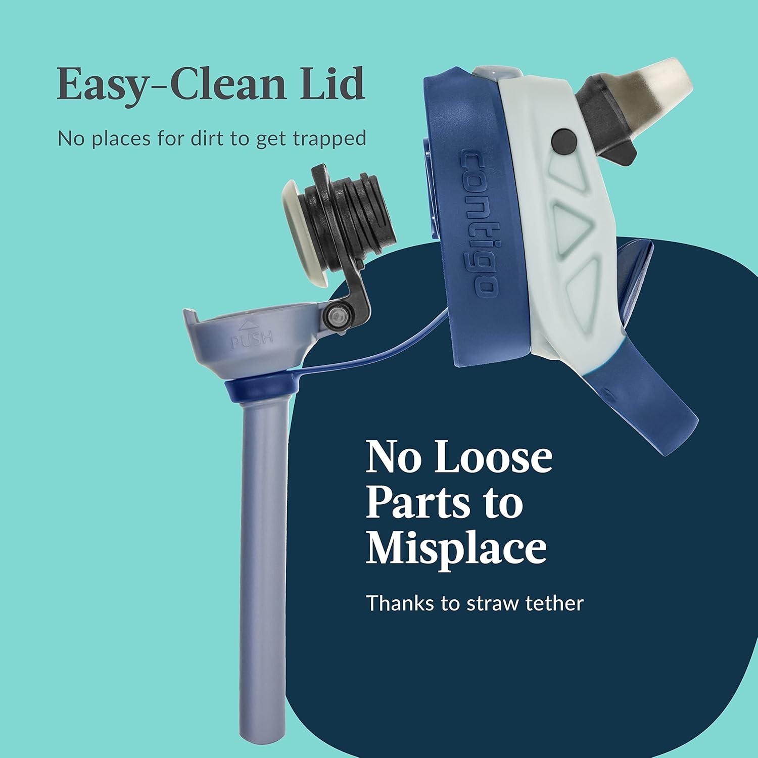 Contigo Paw Patrol Kids 14oz Plastic Water Bottles Aubrey Design