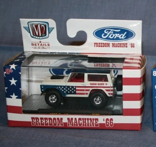 (1) M2 FREEDOM MACHINE 66 1966 BRONCO Die-cast Oreilly Exclusive HTF