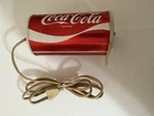 Coca Cola Clock Red Soda Can Electric Vintage Plug-in Tested