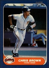 1986 Fleer Baseball (441-660) - You Pick - FREE SHIPPING 5+ Cards READ NM