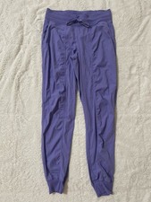 Lululemon Dance Studio Mid Rise Jogger Lined Dark Lavender Women's Size 6