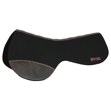 HS HILASON Western Horse Wool Felt Round Contoured Western Saddle Pad W/