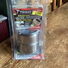 2 TRIMAX XL Hockey Puck Style Locks Trailer Toy Box Utility Shed Work Box THP2XL