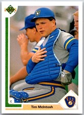 ⚾ 1991 Upper Deck #547c Tim McIntosh Milwaukee Brewers