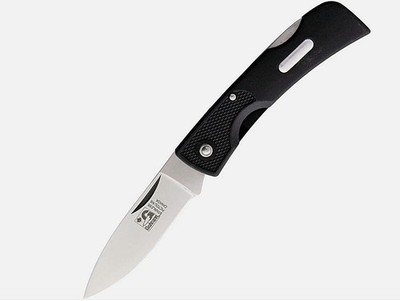 Grohmann Featherweight (Black Svelte) Folding Knife Zytel (FRN) Handle