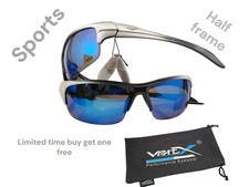 Half Frame Sport Sunglasses 1036 Buy One Get One Free