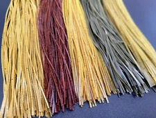 RUBBER SILICONE LEGS - Fly Tying Material - 5 COLORS Available - Sili Legs - NEW