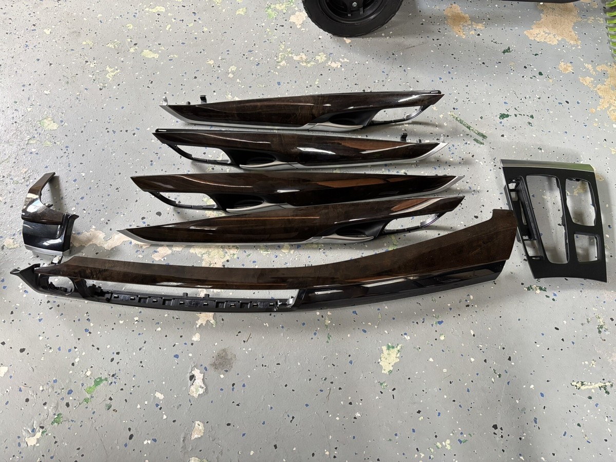 BMW X6 F16 X5 F15 Interior Wood Trim Set Dash Door Complete | eBay
