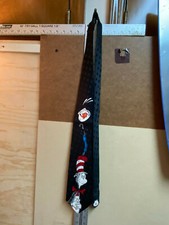 RARE "DR SEUSS" NECKTIE TIE WITH GUSTAV THE GOLDFISH - WARE ANYTIME TIE