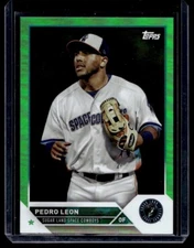 2023 Topps Pro Debut Green Pedro Leon 01/99 Sugar Land Space Cowboys #PD-172